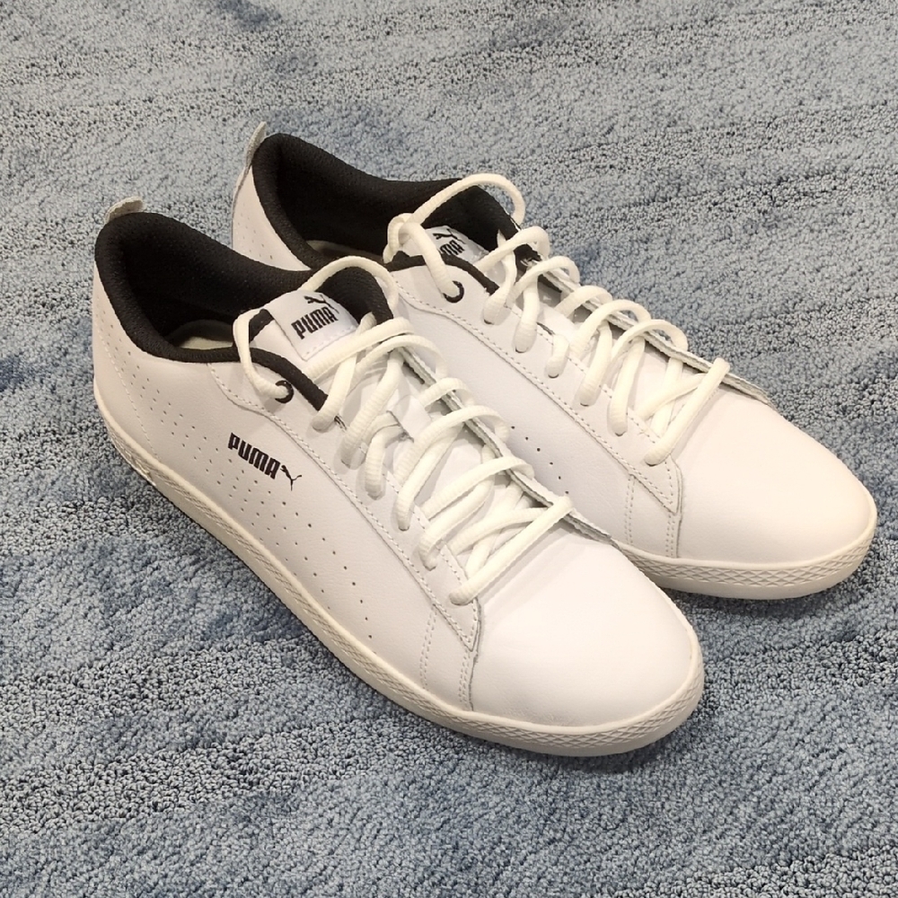 Puma Smash Perf White Sneakers